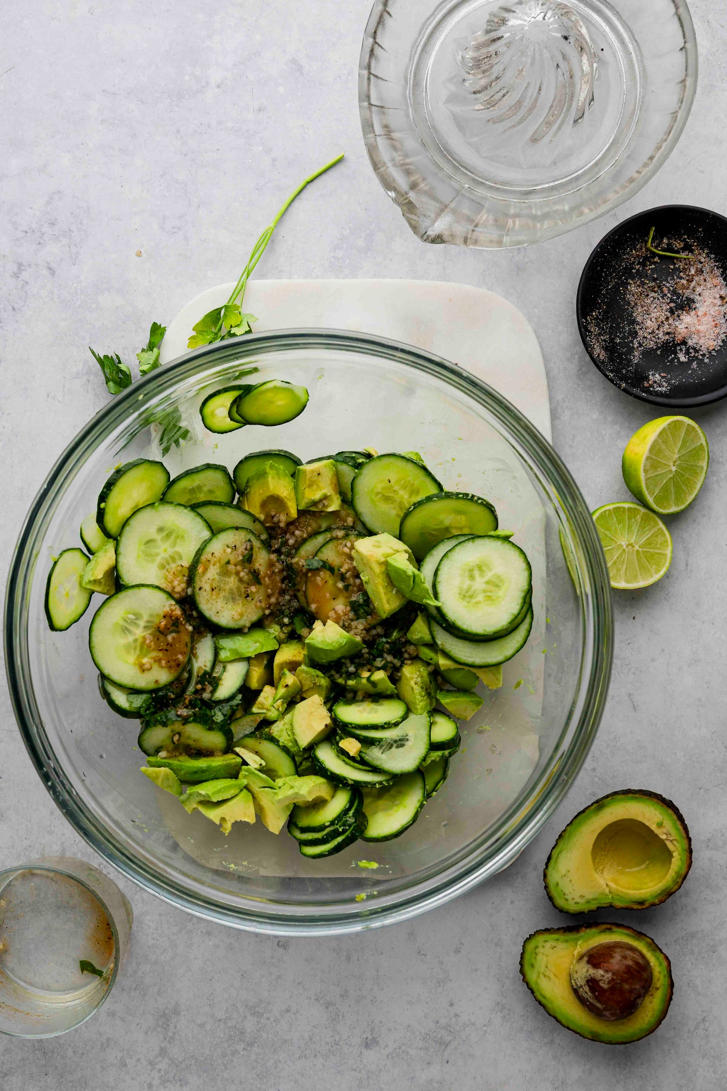 Cucumber & Avocado Salad