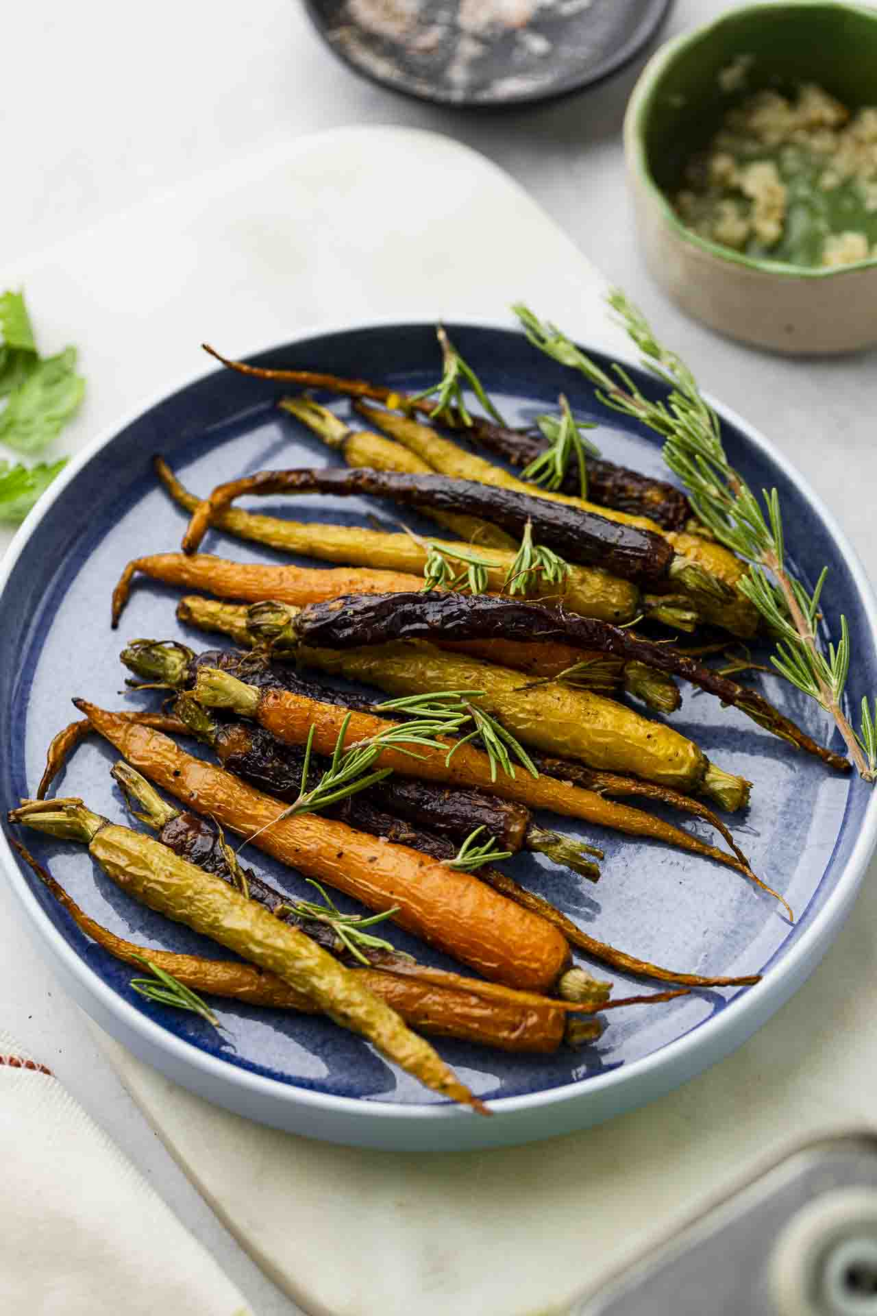 Airfryer Roasterd Garlic Carrots