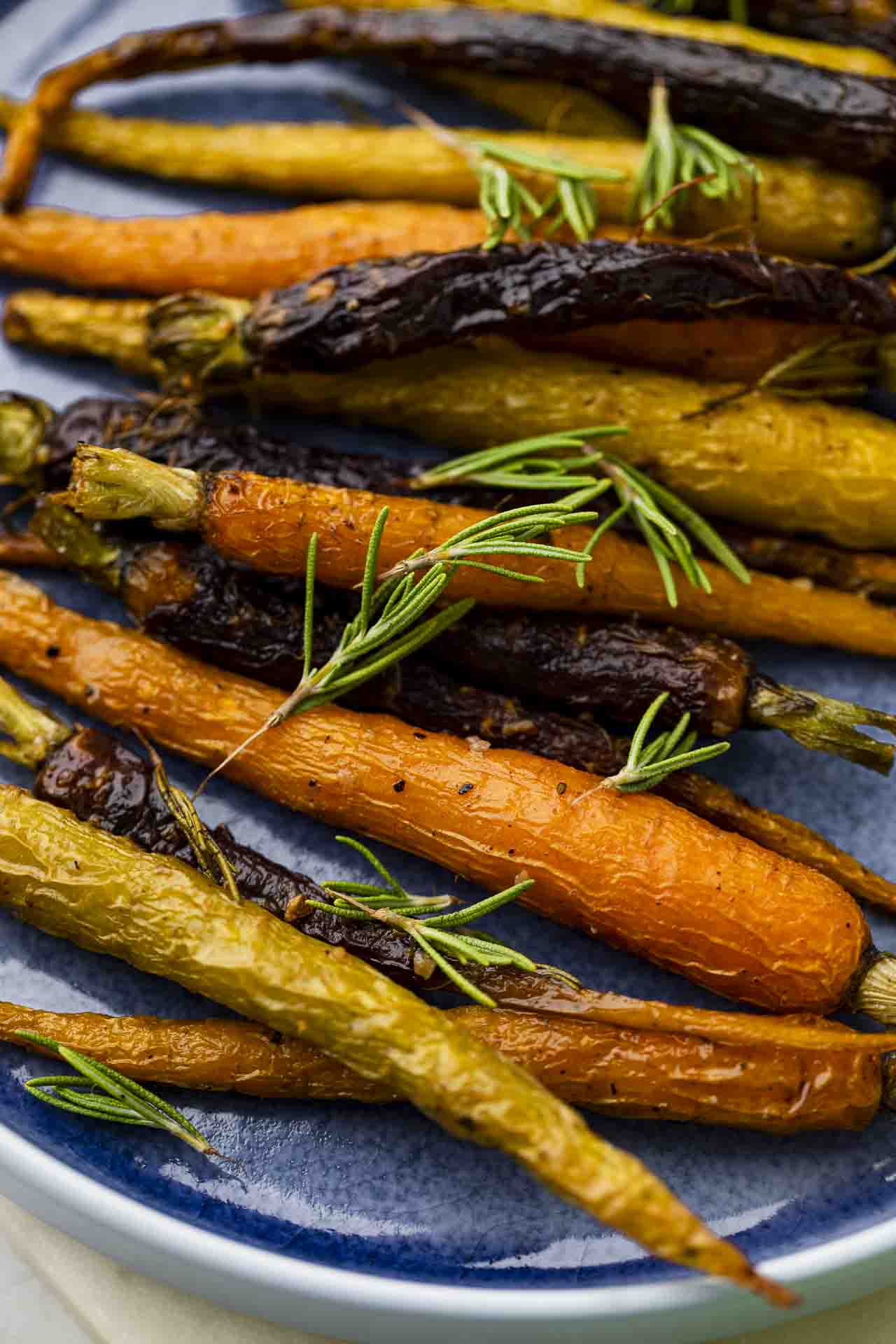 Airfryer Roasterd Garlic Carrots