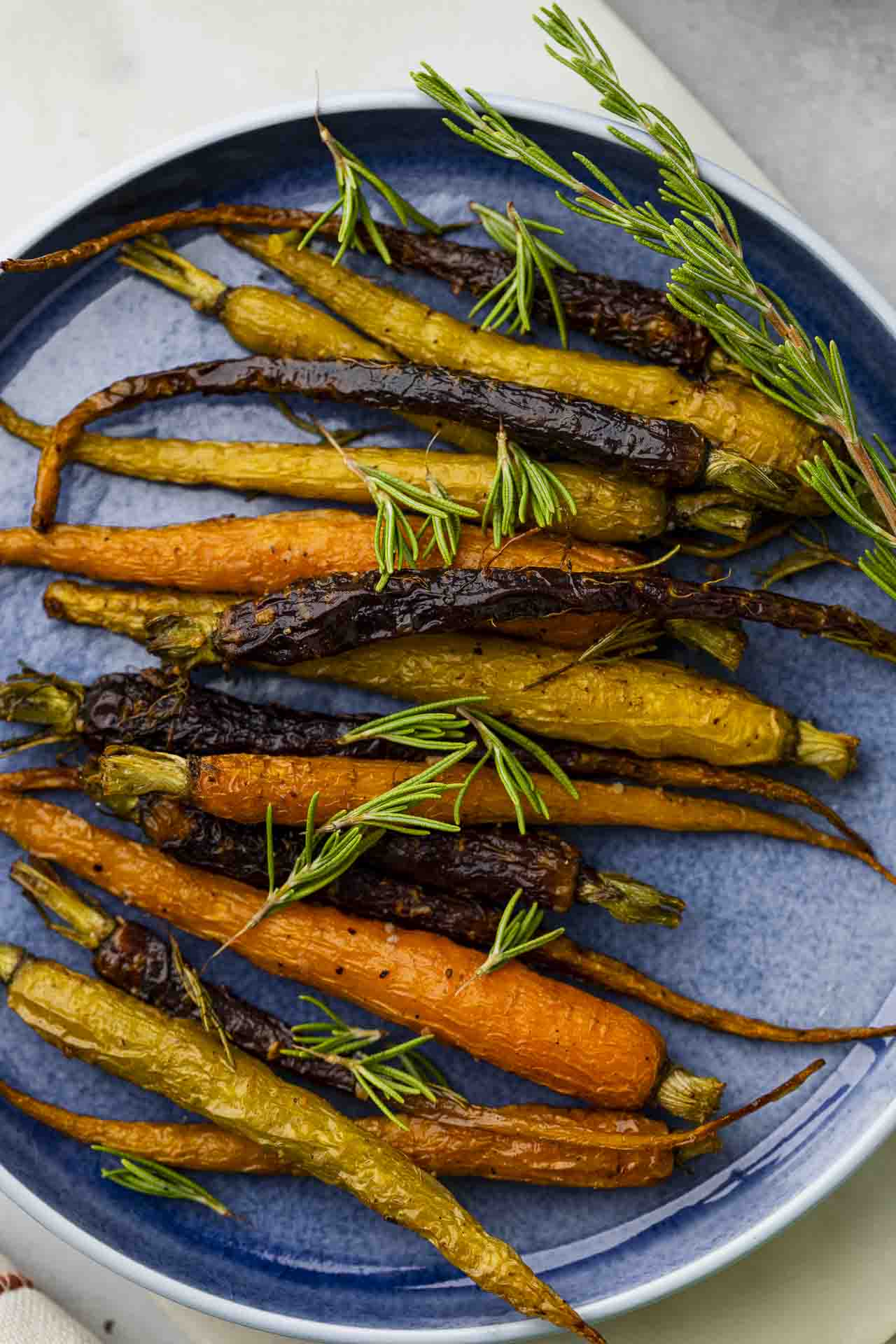 Airfryer Roasterd Garlic Carrots