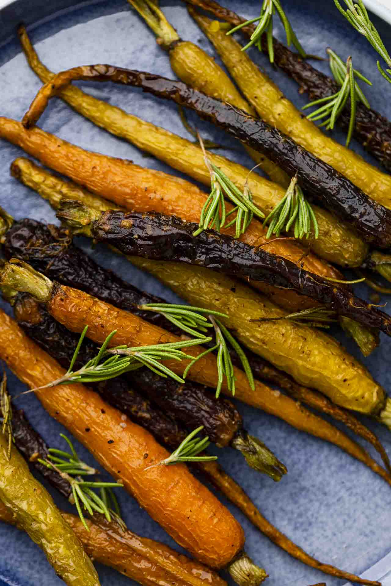 Airfryer Roasterd Garlic Carrots