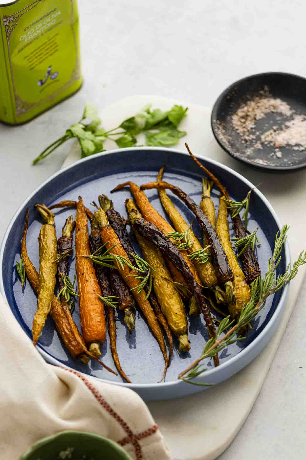 Airfryer Roasterd Garlic Carrots