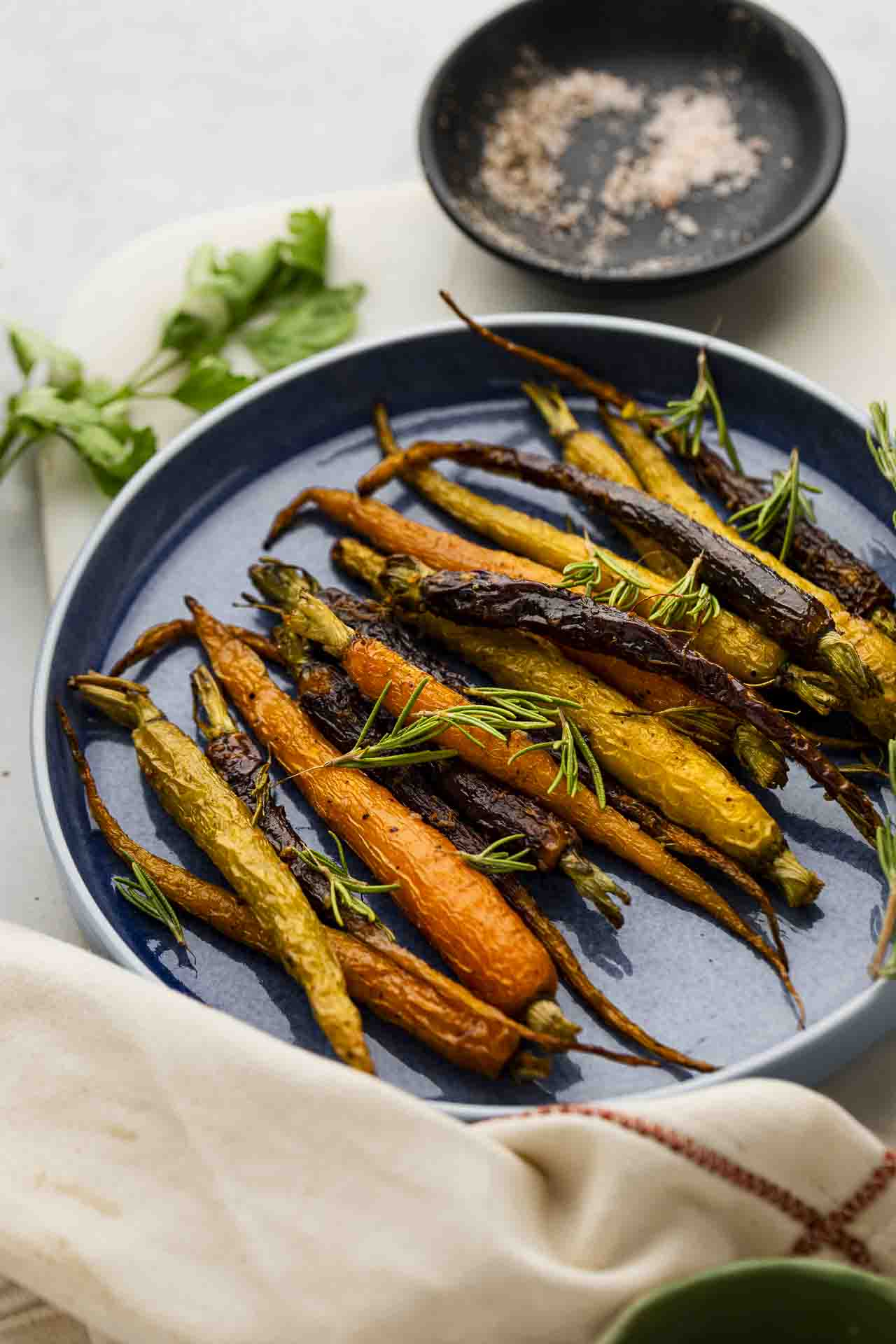 Airfryer Roasterd Garlic Carrots