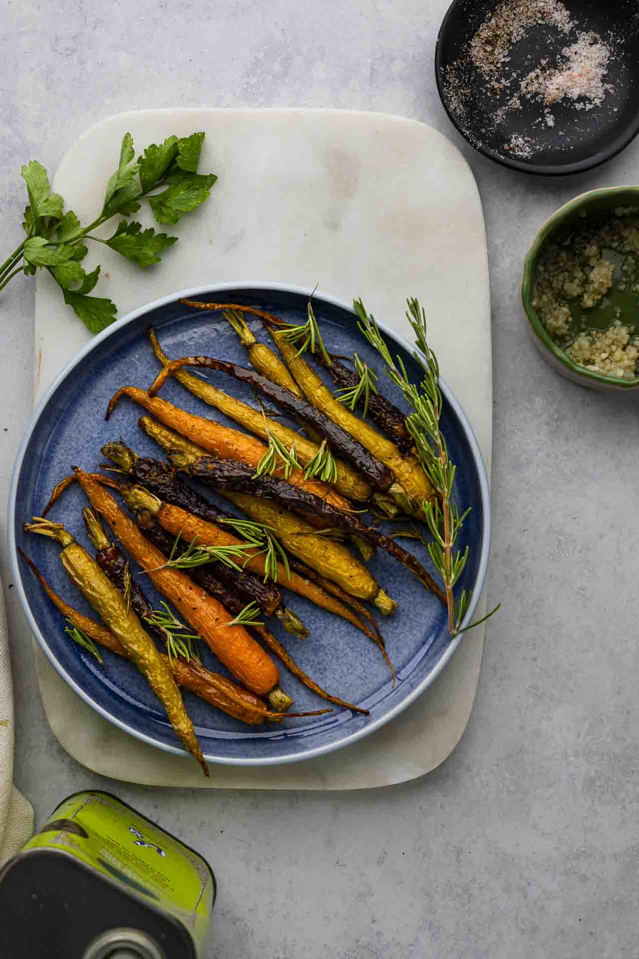 Airfryer Roasterd Garlic Carrots