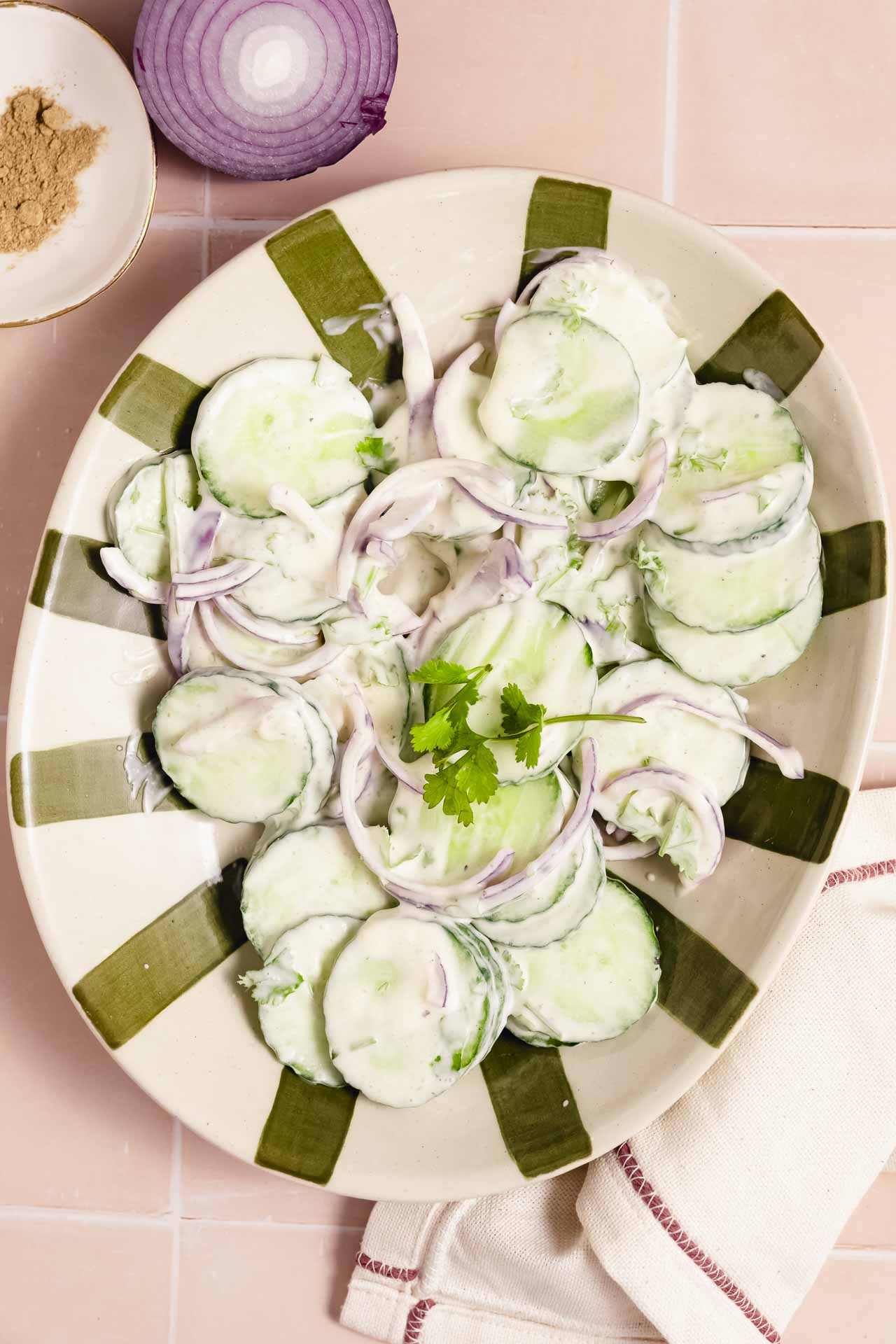 Creamy Cucumber Salad