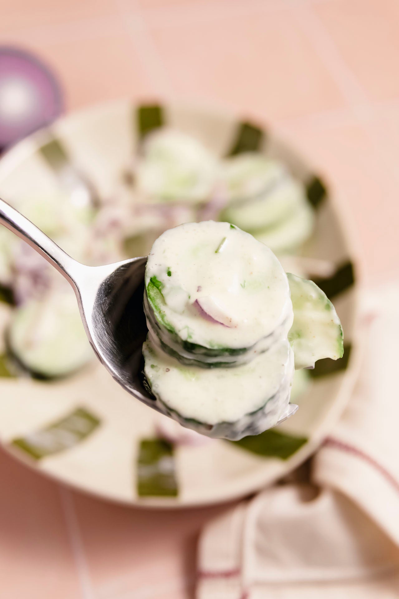 Creamy Cucumber Salad