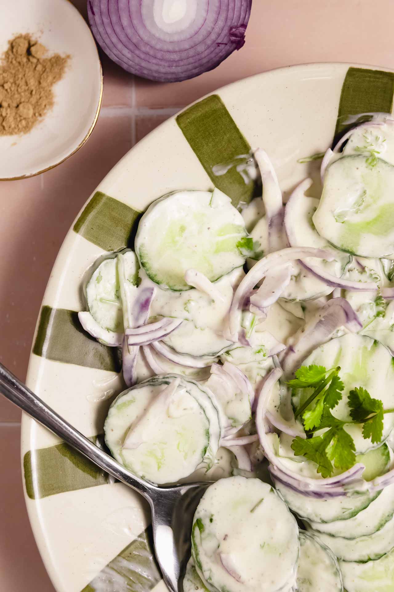 Creamy Cucumber Salad