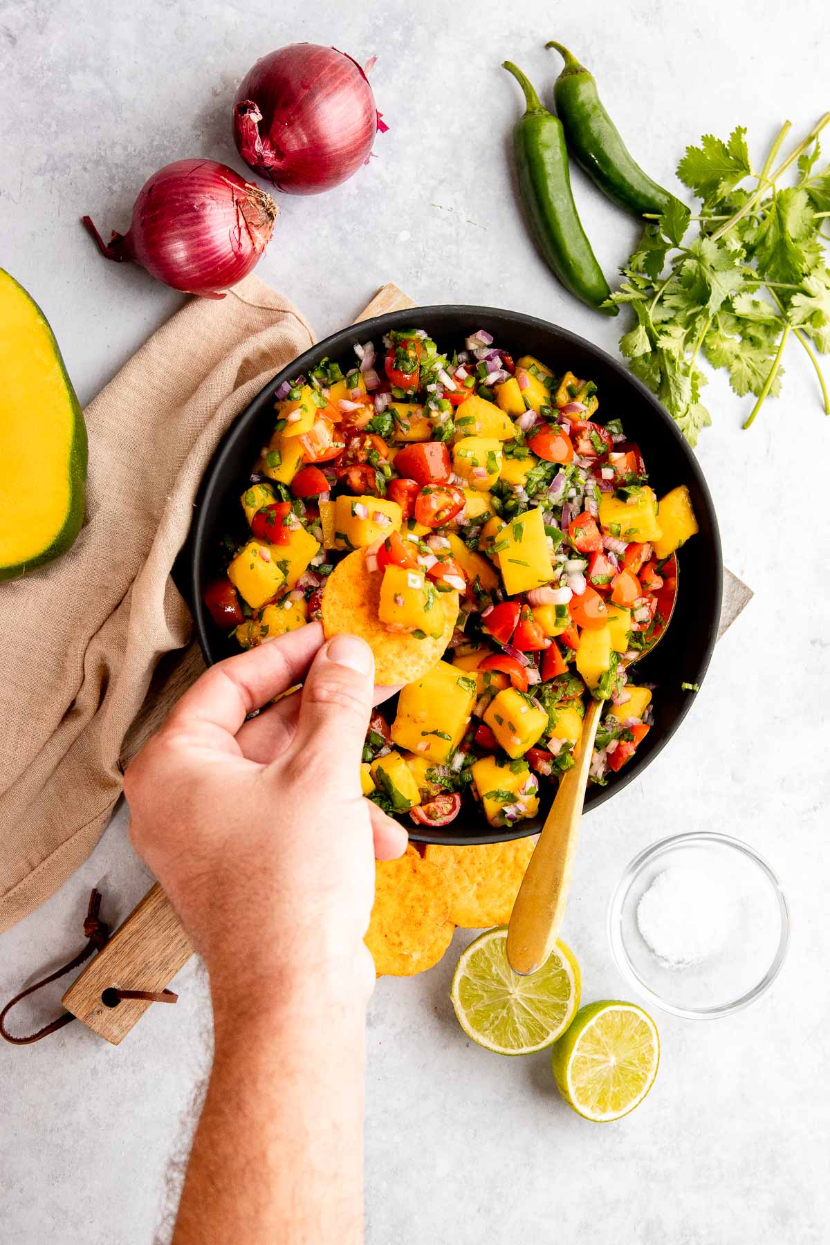 Mango Pico De Gallo